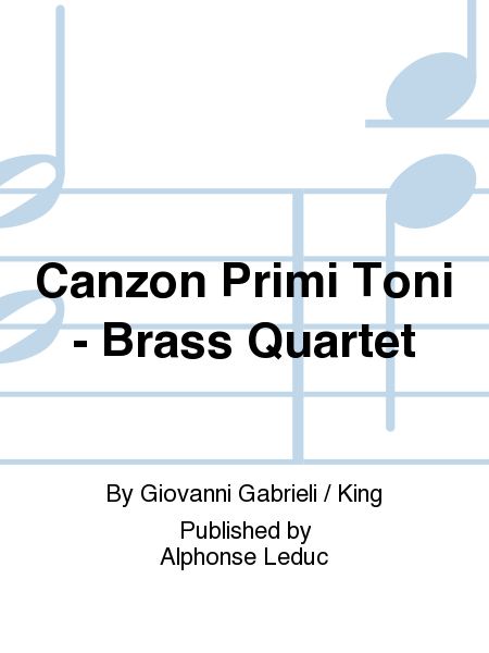 Canzon Primi Toni - Brass Quartet