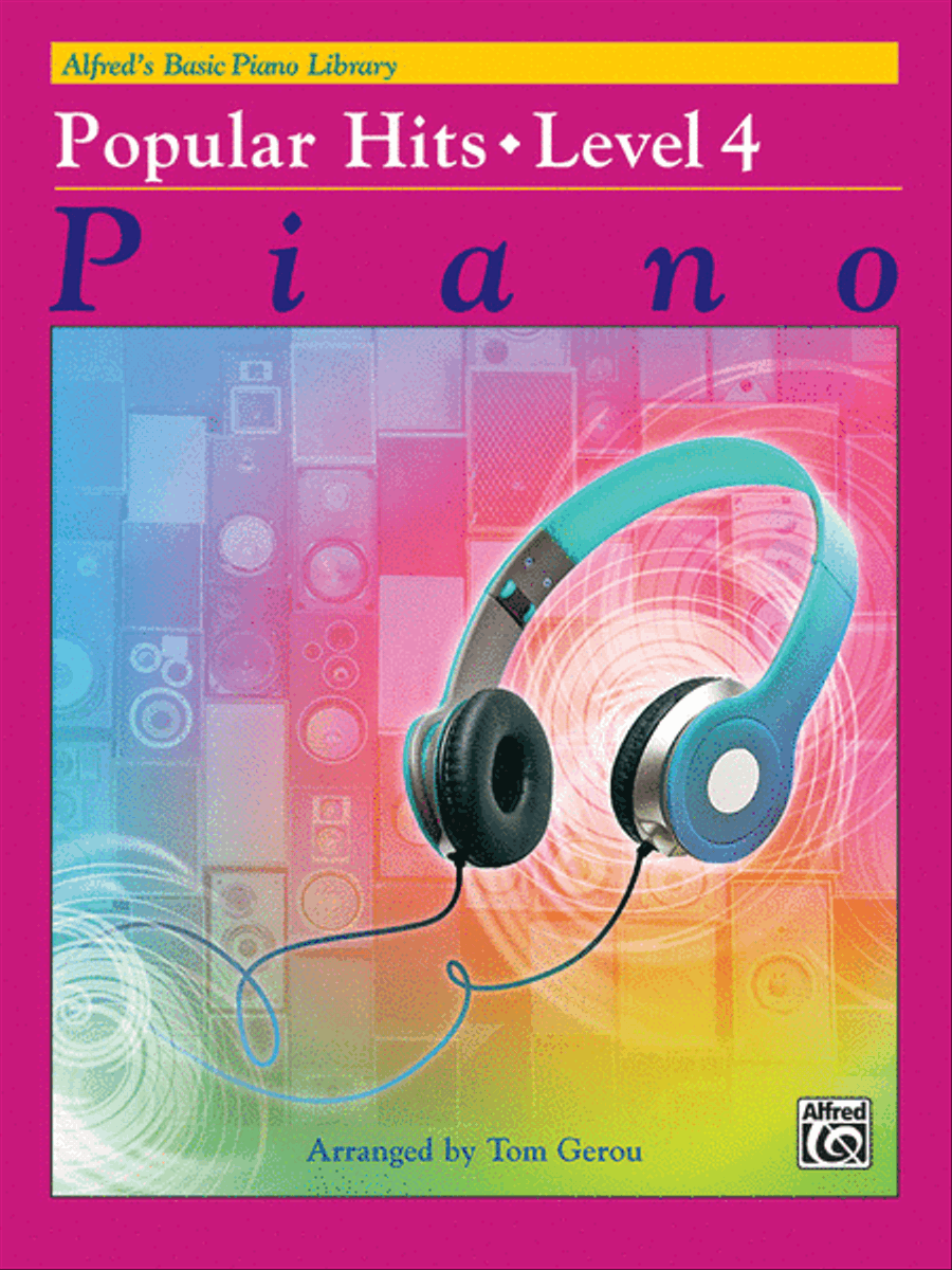 Alfred's Basic Piano Course Popular Hits, Level 4 Piano Method scores gallery preview page 1