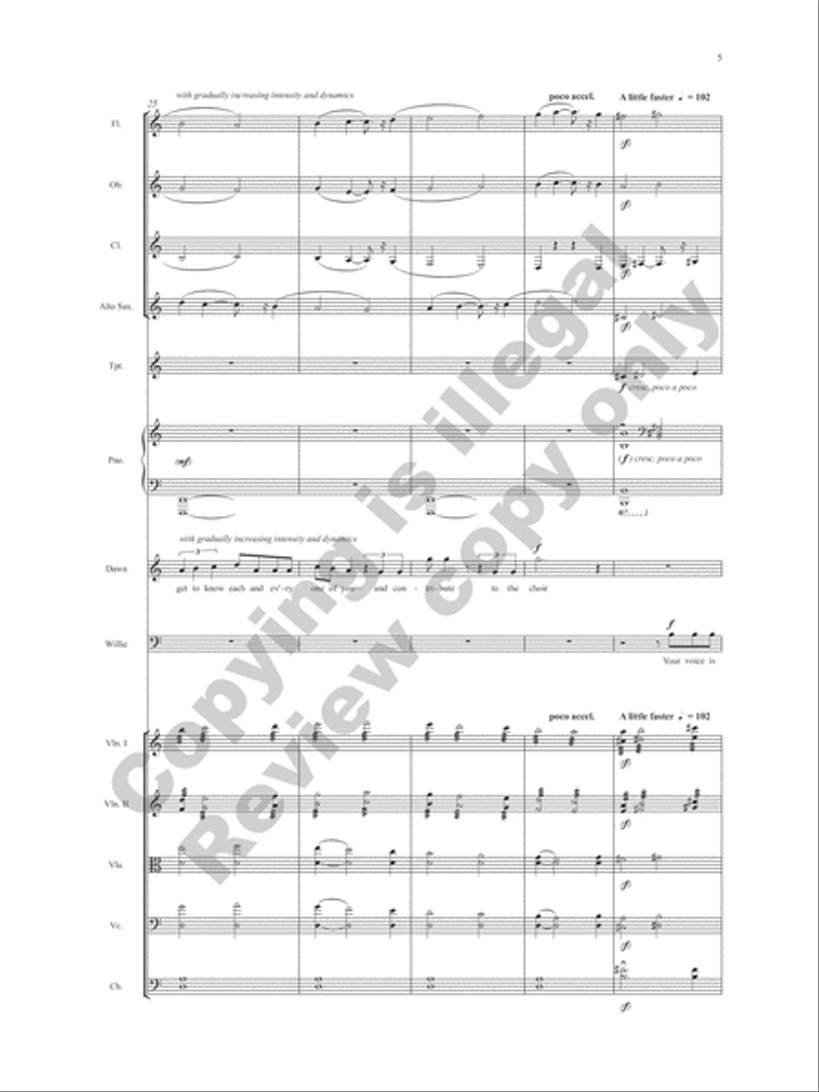 Choir Practice (Study Score) Choir scores gallery preview page 10
