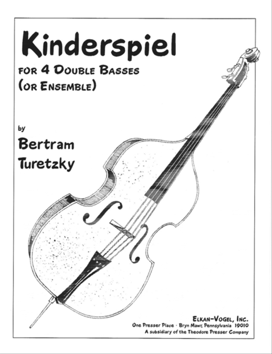 Kinderspiel Chamber Music scores gallery preview page 1
