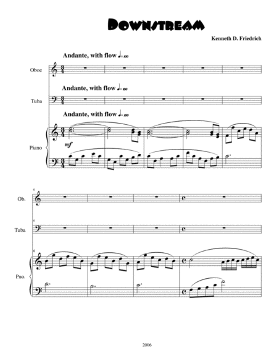 Downstream Small Ensemble scores gallery preview page 1