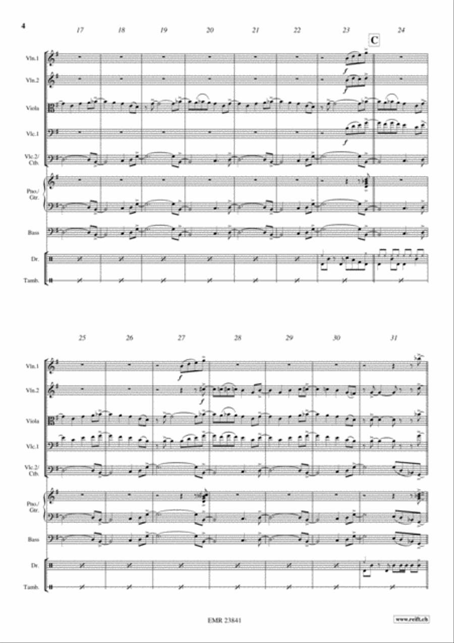 Birdland String Orchestra scores gallery preview page 4