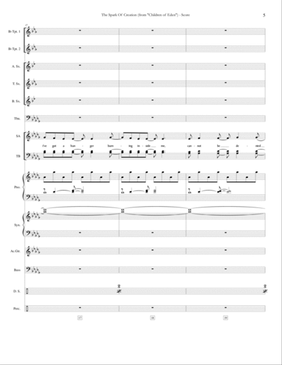 The Spark Of Creation Large Ensemble scores gallery preview page 5
