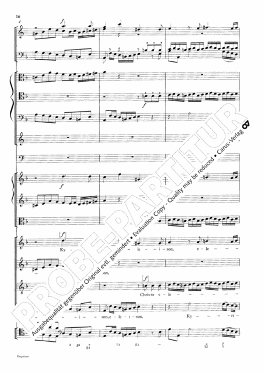 Requiem Requiem 4-Part scores gallery preview page 25