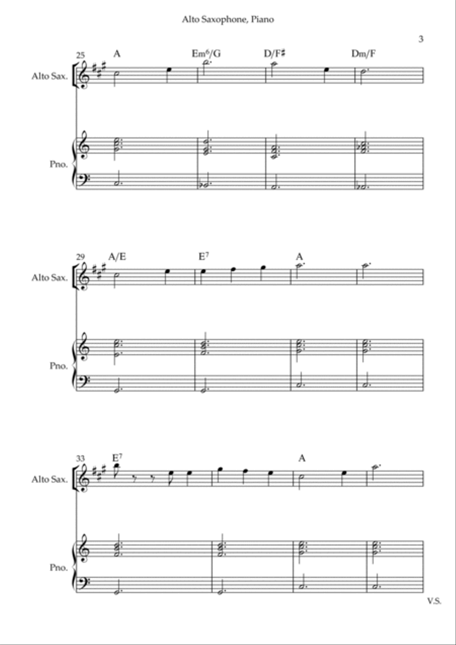 Edelweiss Alto Saxophone scores gallery preview page 3