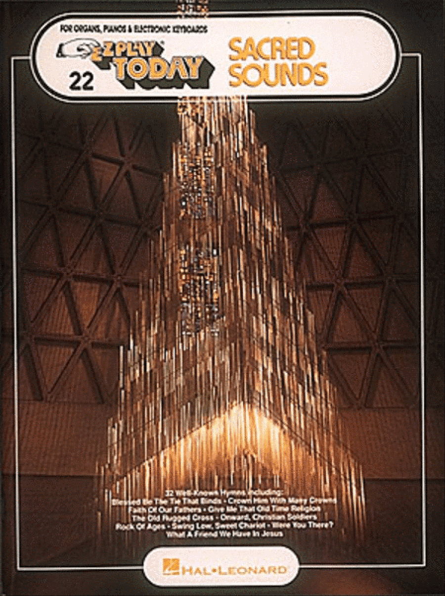 Sacred Sounds Electronic Keyboard scores gallery preview page 1