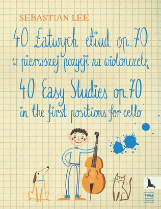 Book cover for 40 Easy Studies Op.70