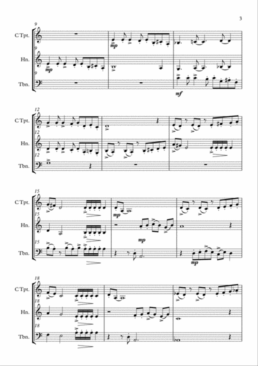 YKAMIABAS for Brass Trio image number null
