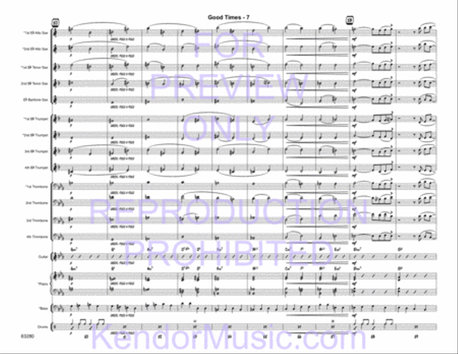 Good Times Jazz Ensemble scores gallery preview page 9