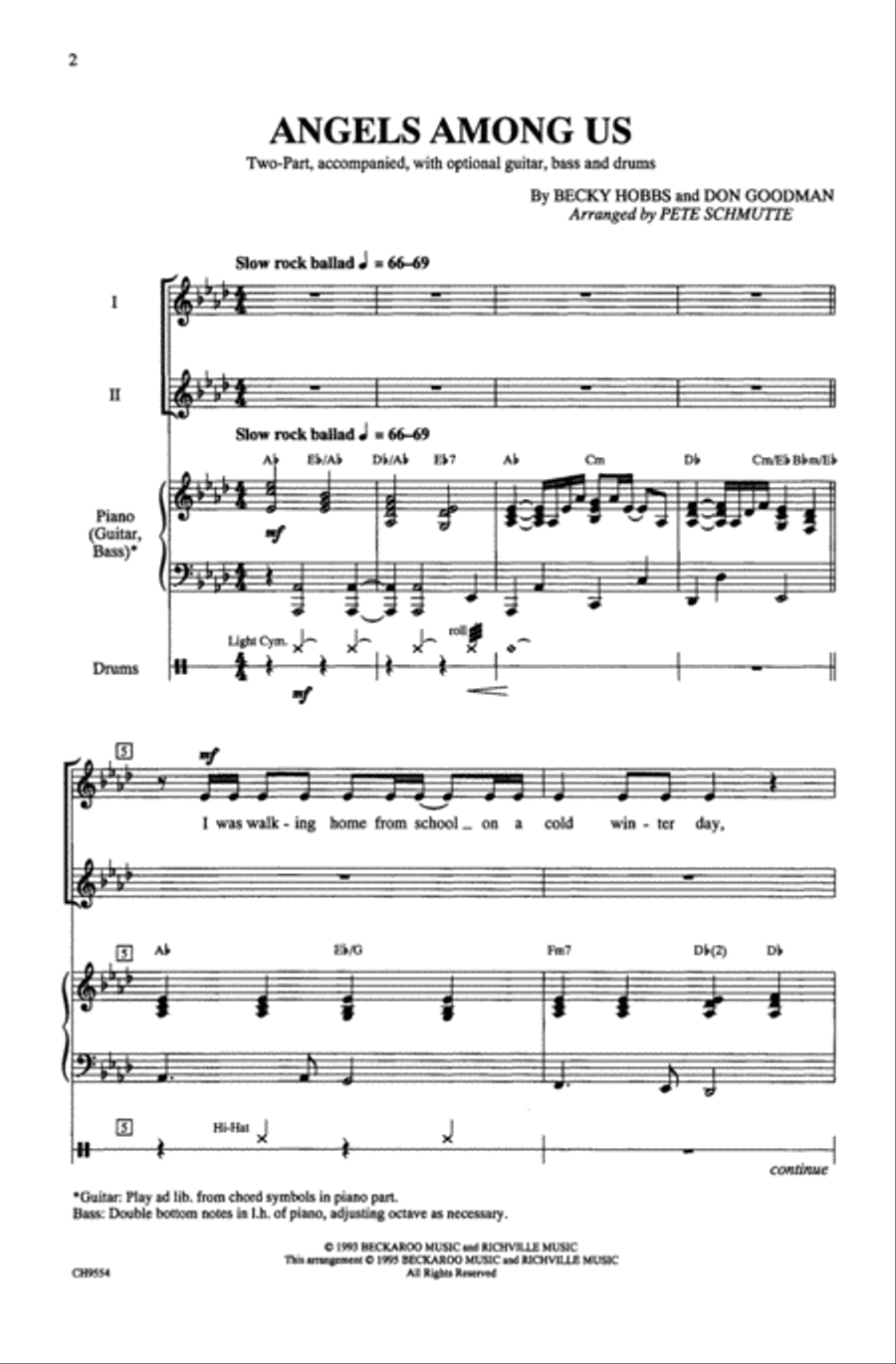 Angels Among Us 2-Part scores gallery preview page 2