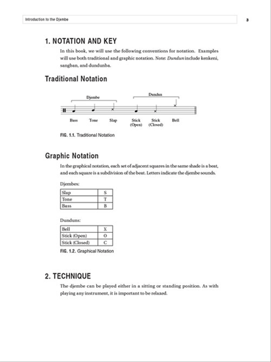 Beginning Djembe Beginning Djembe Collection / Songbook scores gallery preview page 3