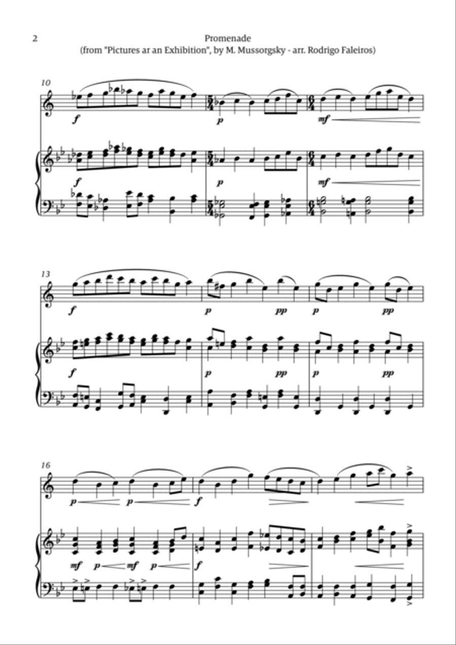 Promenade (from 