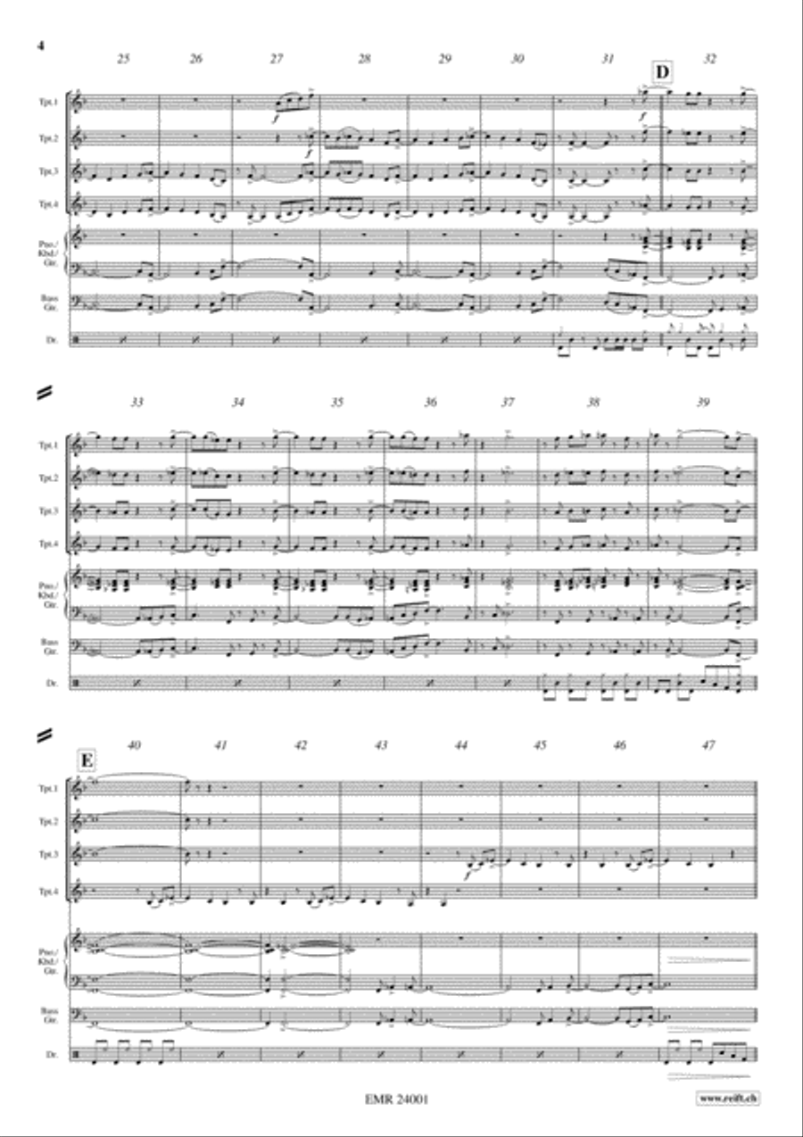 Birdland Birdland Trumpet scores gallery preview page 4