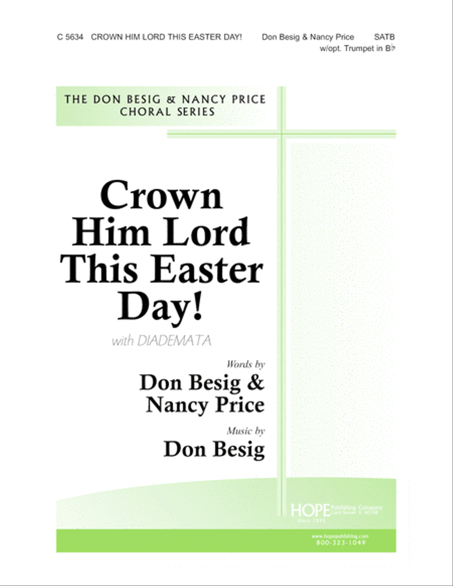 Crown Him Lord This Easter Day! 4-Part scores gallery preview page 2