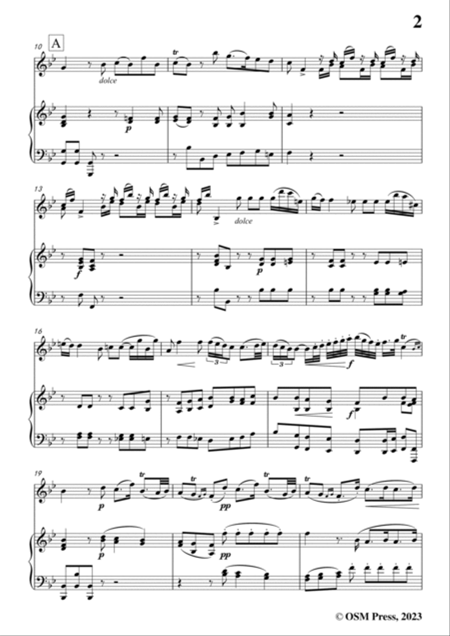 Tartini-Violin Sonata,in g minor,for Violin and Piano Violin Solo scores gallery preview page 3