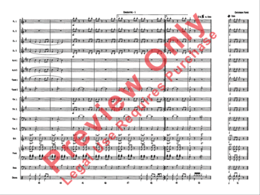 Caribbean Fever Caribbean Fever Jazz Ensemble scores gallery preview page 8