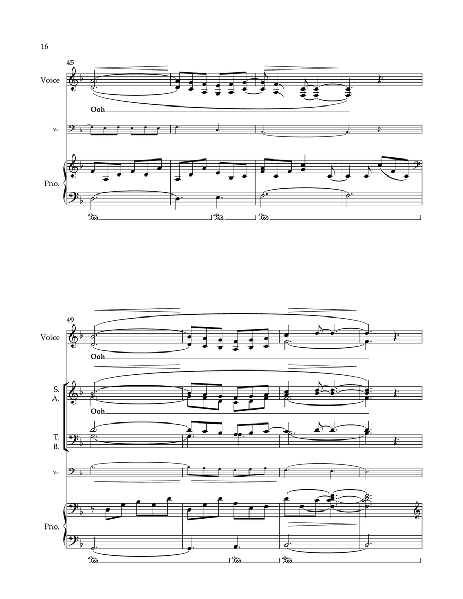 Love Is Christmas Divisi scores gallery preview page 6