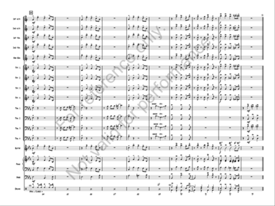 Trombones Under The Tree Jazz Ensemble scores gallery preview page 10