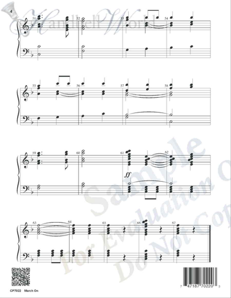 March On 3-Octaves scores gallery preview page 3