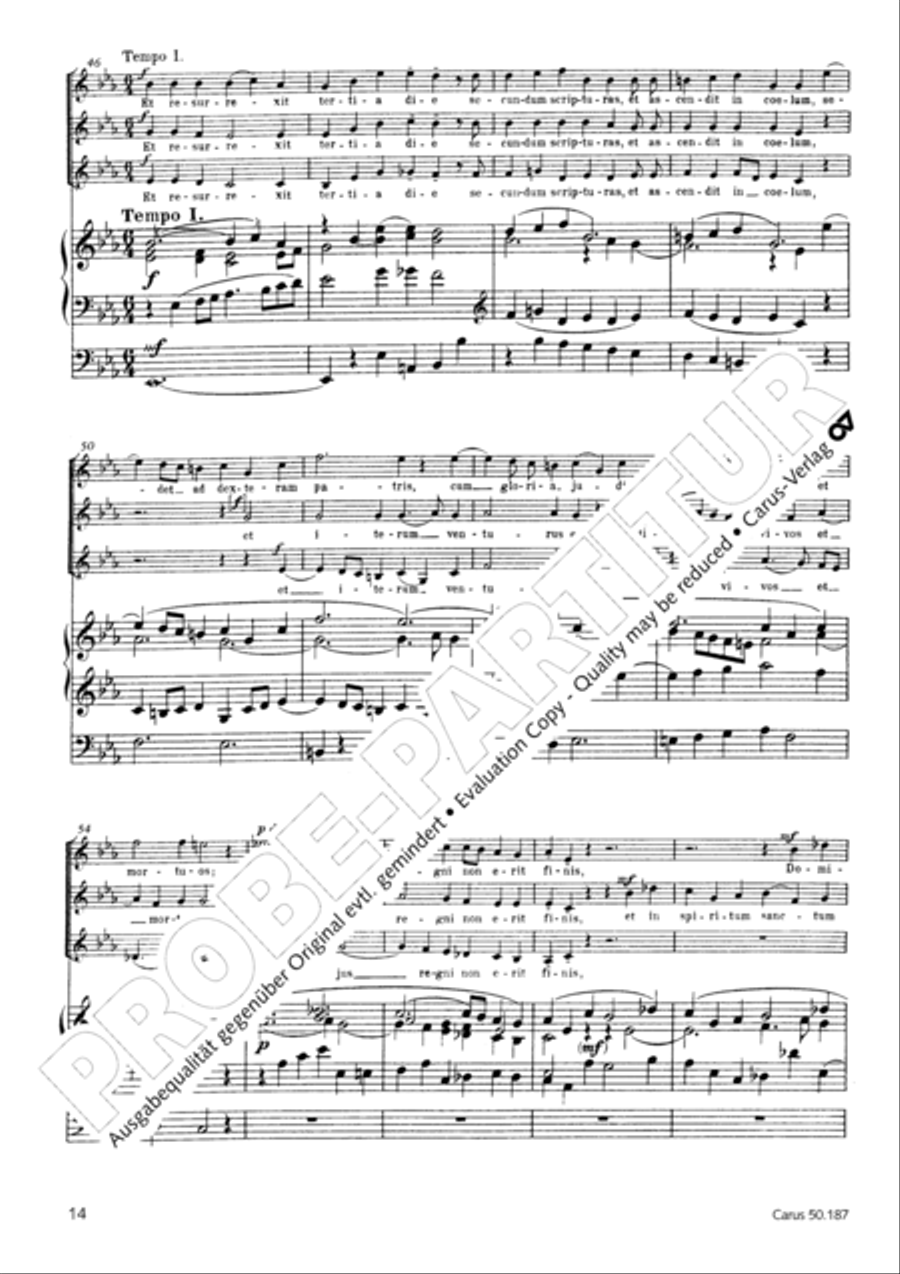 Mass in g minor Mass in g minor SSA scores gallery preview page 15