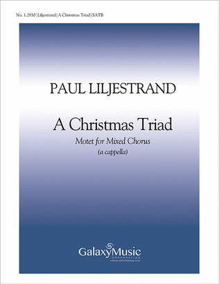 Book cover for A Christmas Triad