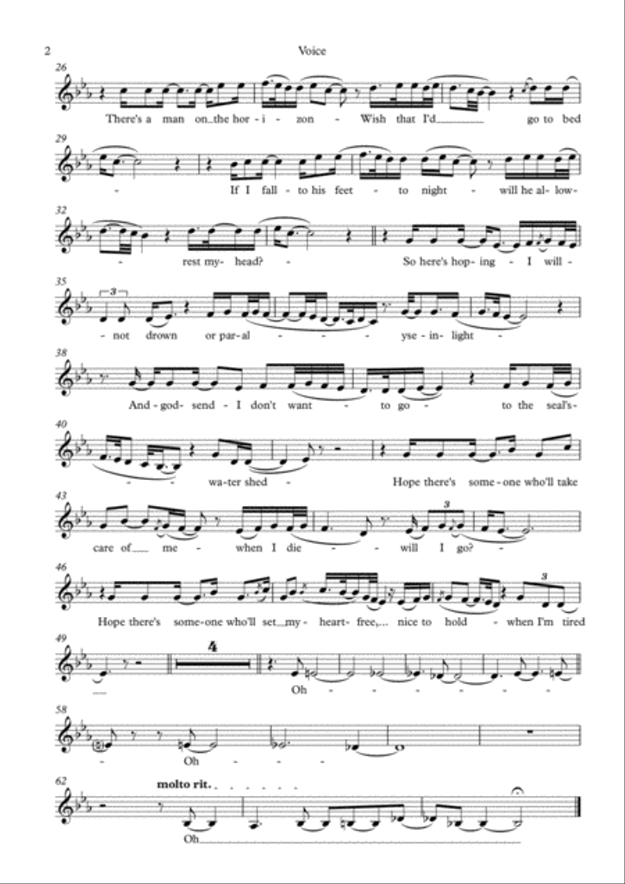 Hope There's Someone High Voice scores gallery preview page 4