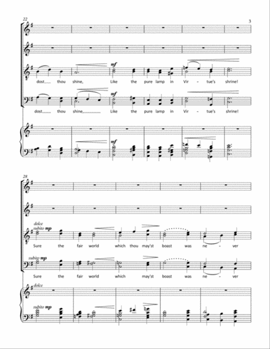 To a Star 4-Part scores gallery preview page 3