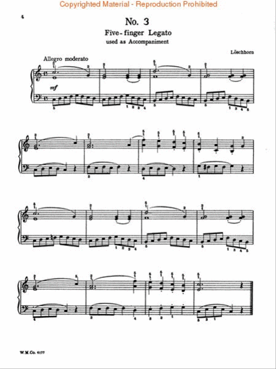 Fifty Second-Grade Studies Piano Method scores gallery preview page 3