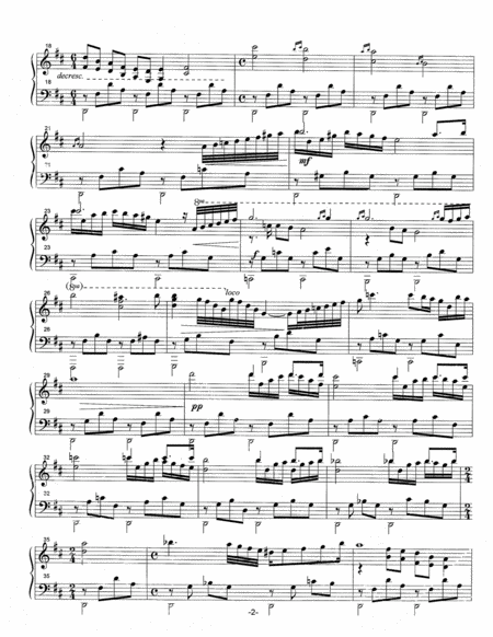 Agnetta's Cavern - Piano Solo