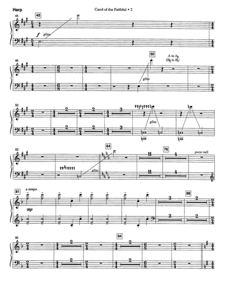 Carol Of The Faithful (from "Canticle Of Joy") - Harp