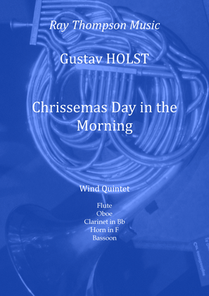 Book cover for Holst: "Chrissemas Day in the Morning" - wind quintet