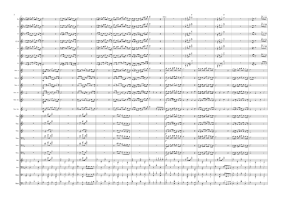 Hino da Filarmônica Municipal Epitácio Pessoa Concert Band scores gallery preview page 2