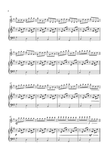 "Canon" by Pachelbel - Version for OBOE SOLO with PIANO image number null