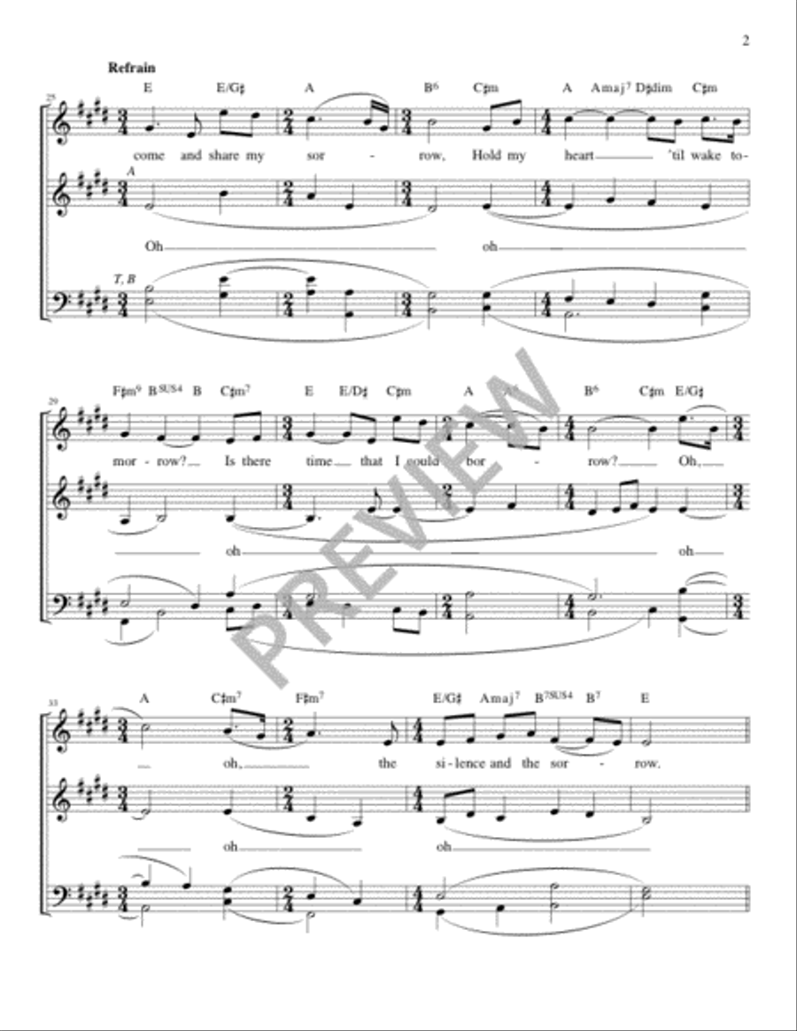 Pieta: The Silence and the Sorrow - Guitar edition Guitar scores gallery preview page 2