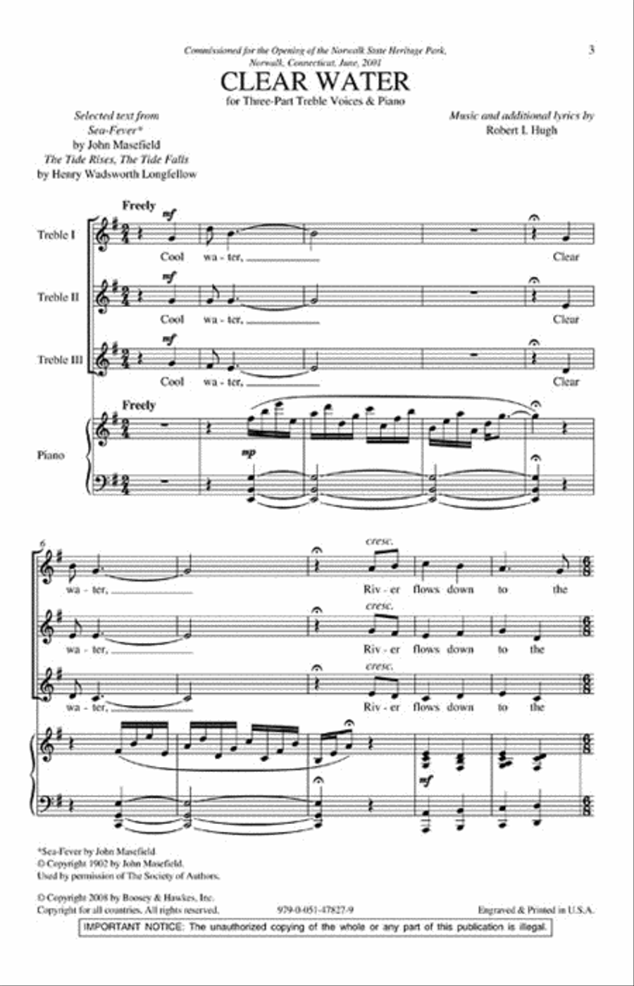 Clear Water 3-Part scores gallery preview page 2