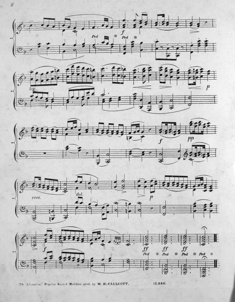 (No.1) Lord of all Power and Might; (No.2) The City of Perfection; (No.3) The Dying Christian to his Soul Piano Solo - Digital Sheet Music page 3