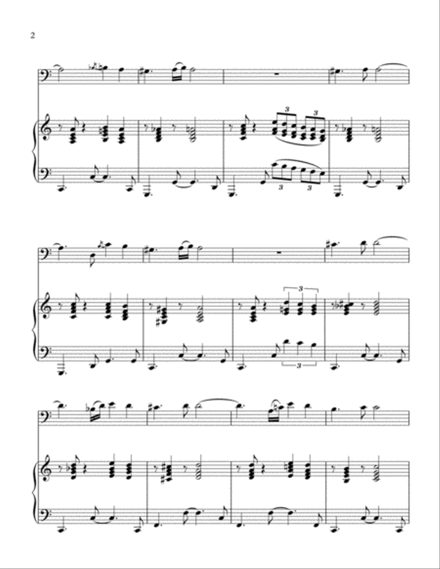 Danke Schoen Piano scores gallery preview page 3