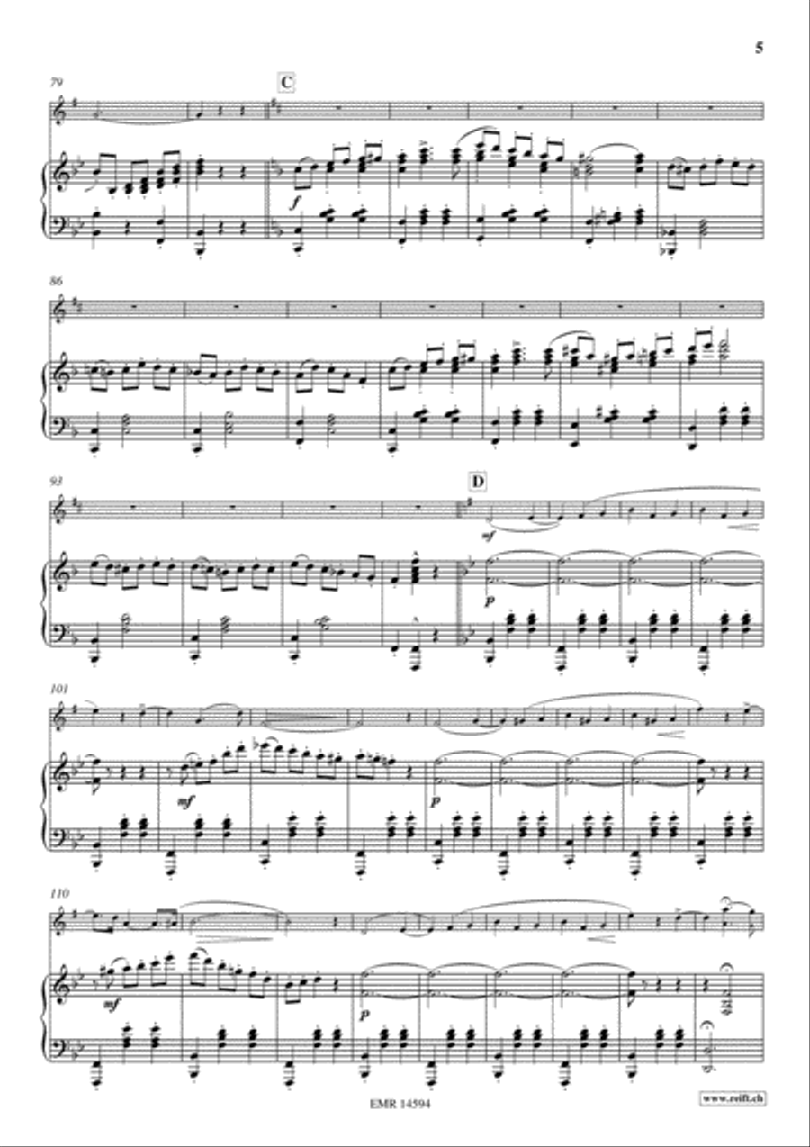 Thoughts Of Love Horn scores gallery preview page 5