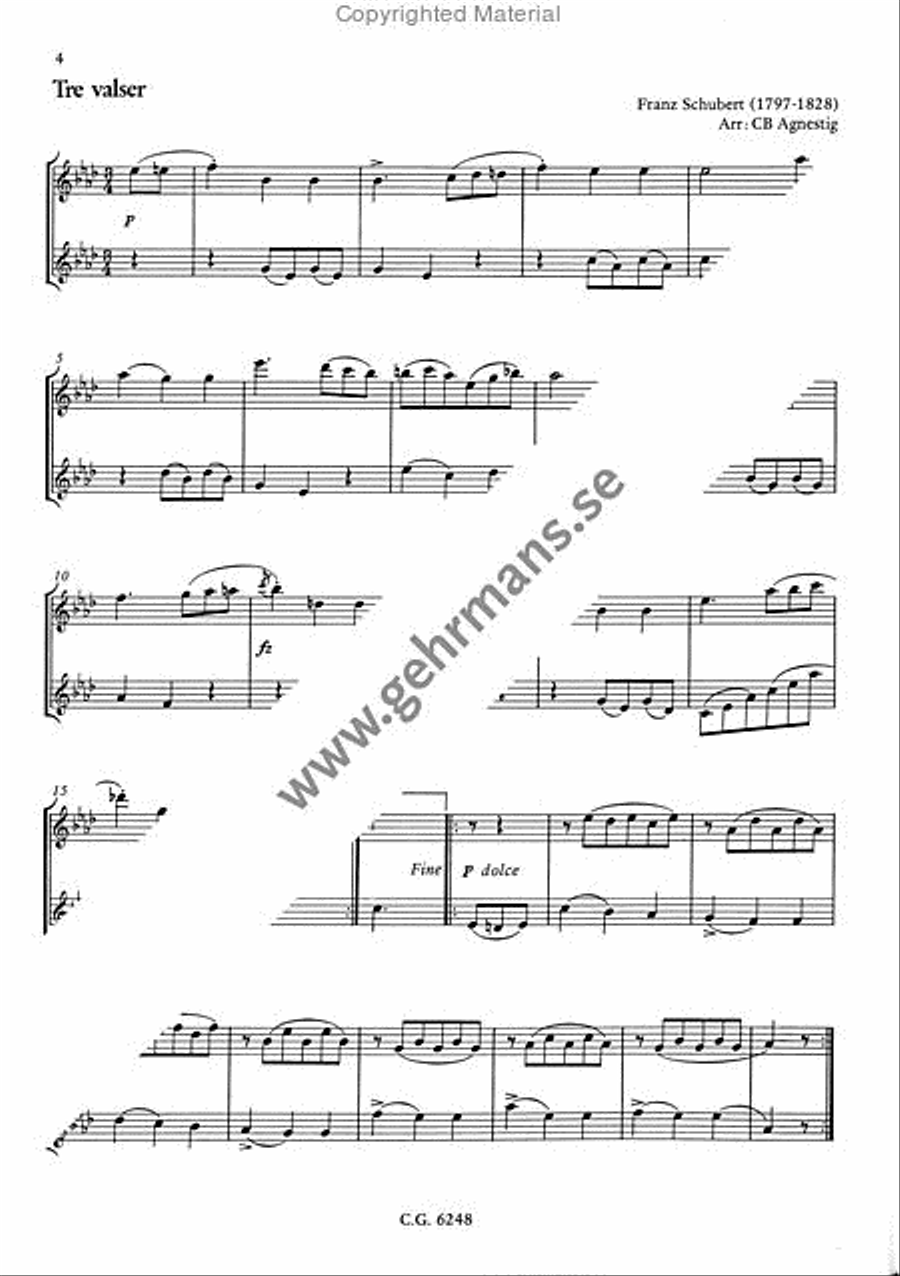 Flojtspel 2 Flute Duet scores gallery preview page 4
