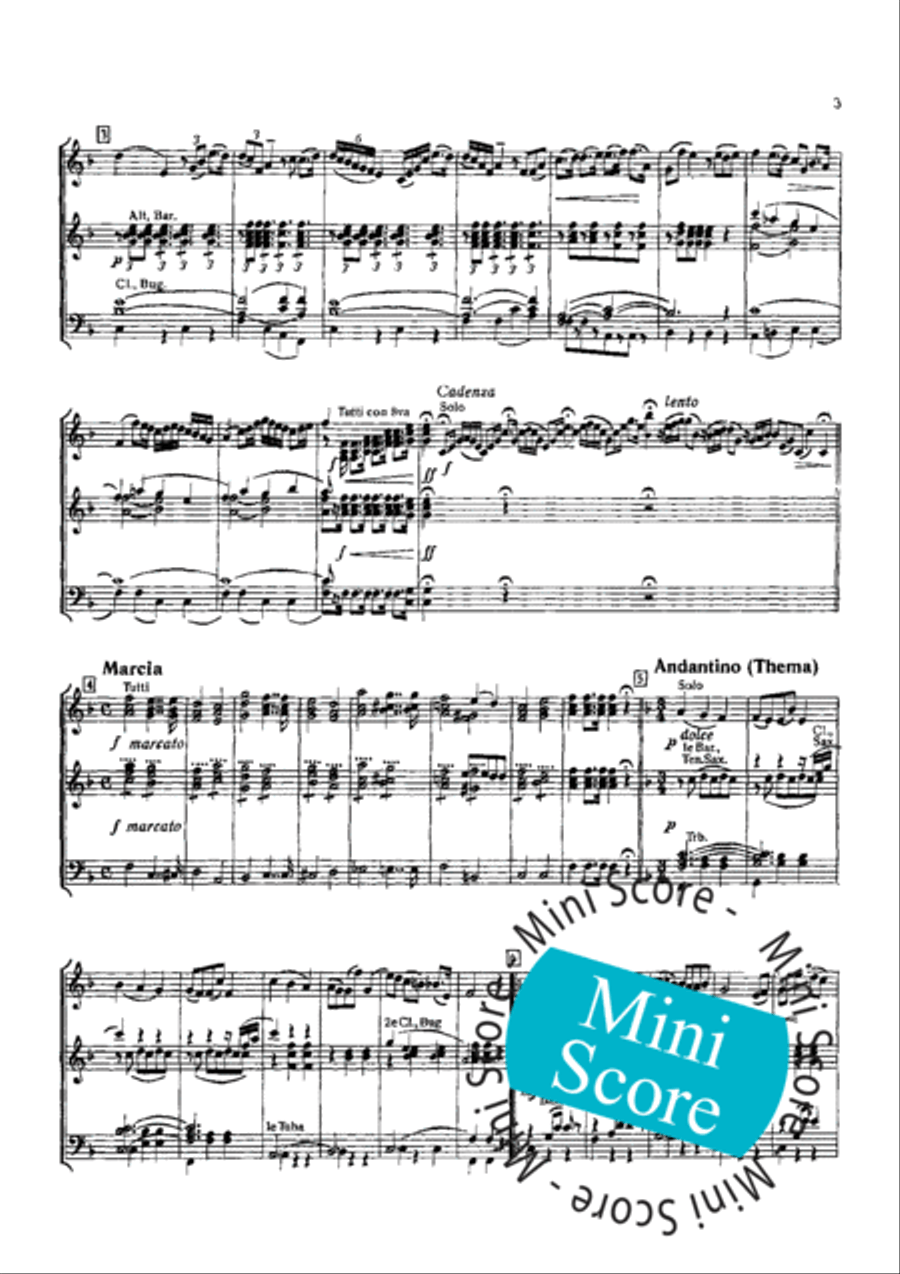 The Return Concert Band scores gallery preview page 6