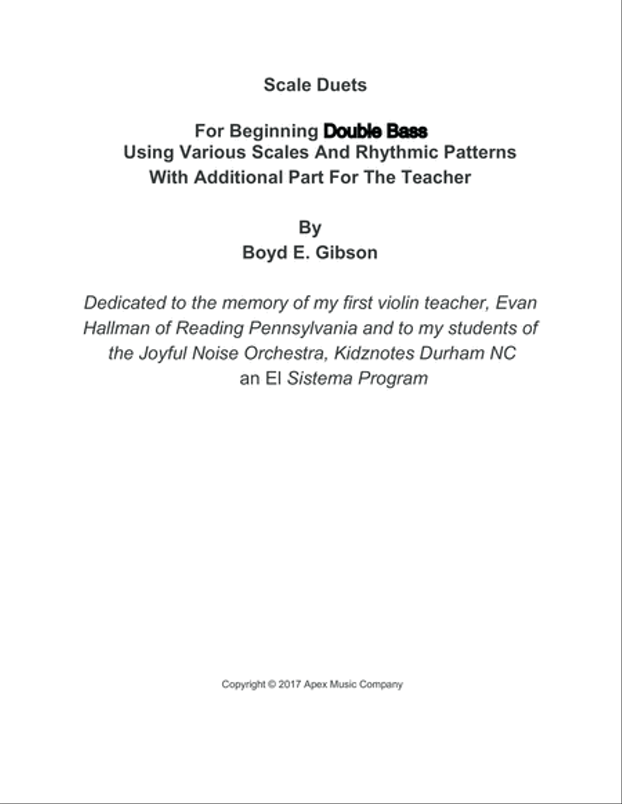 Scale Duets Scale Duets String Duet scores gallery preview page 2