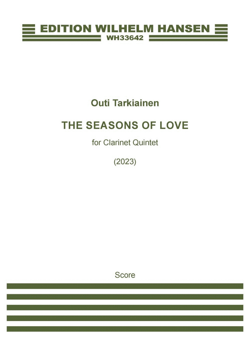 The Seasons Of Love (Score and Parts)