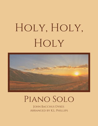 Book cover for Holy, Holy, Holy - Piano Solo
