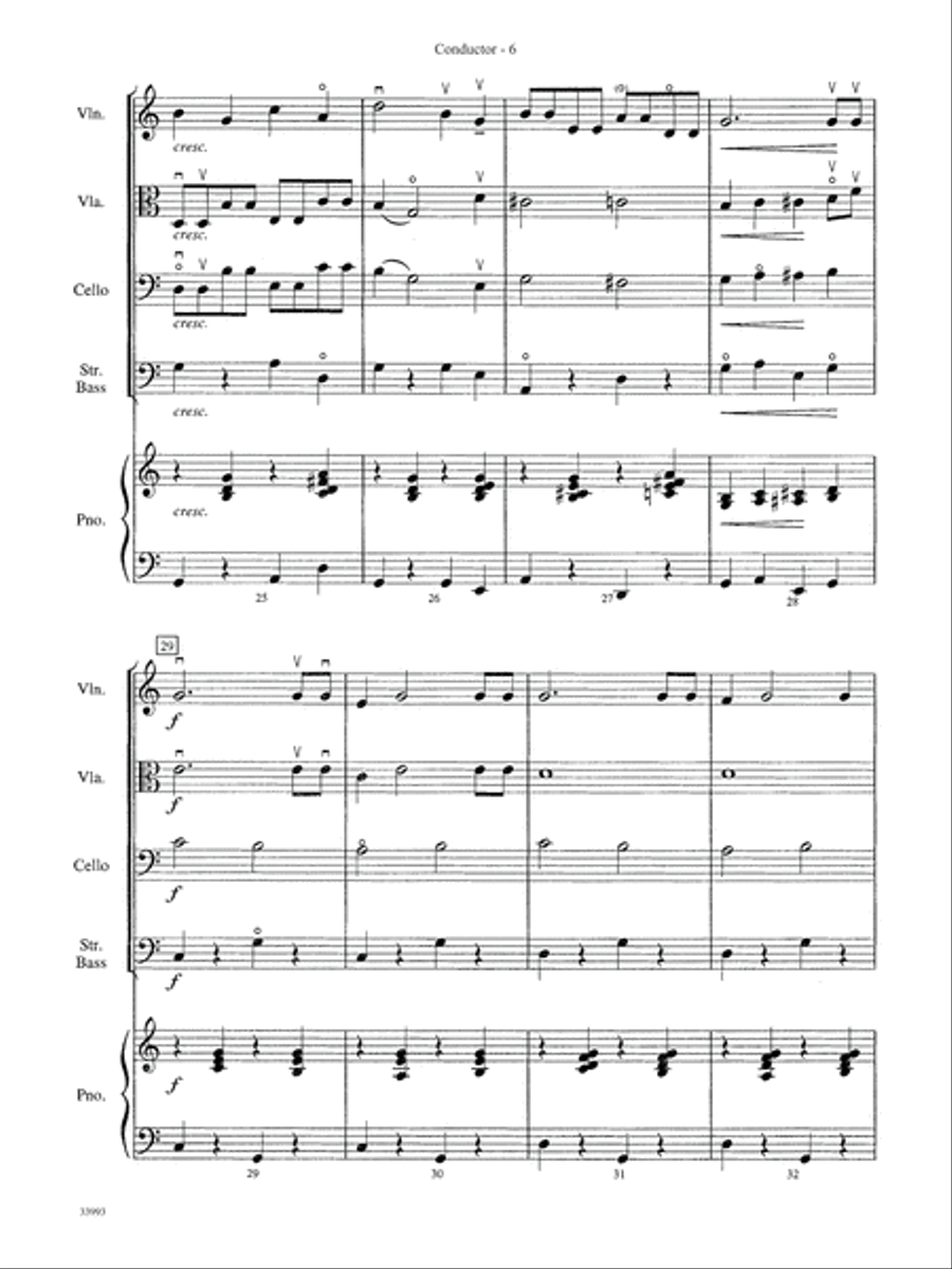 Classics for a Christmas Pops, Level 1: Score String Orchestra scores gallery preview page 6