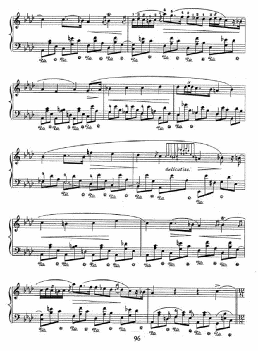 Chopin - Nocturne in A b Major Op. 32 # 2