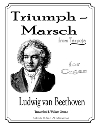 Book cover for Triumph-Marsch from "Tarpeja"