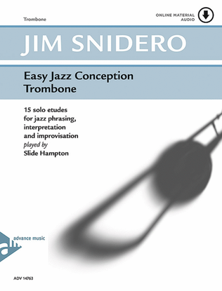 Book cover for Easy Jazz Conception Trombone