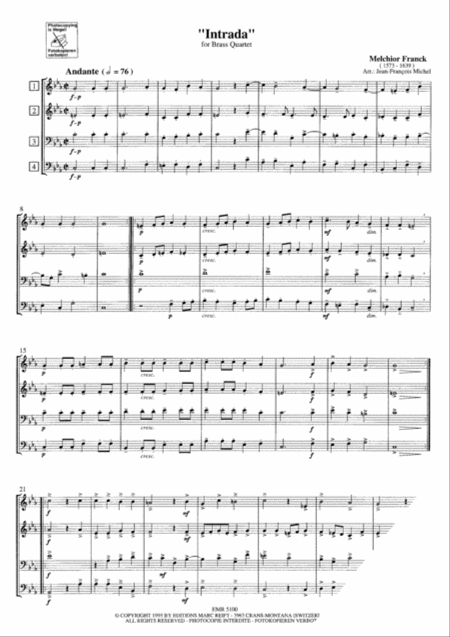 8 Quartets 8 Quartets Brass Ensemble scores gallery preview page 13