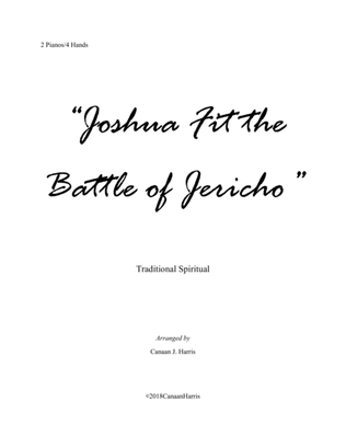 Book cover for Joshua Fit the Battle of Jericho (2 Piano Duet)