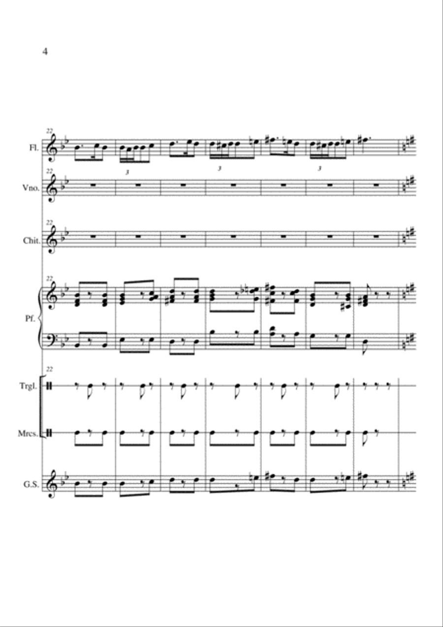 Traviata: Croce e delizia Small Ensemble scores gallery preview page 4